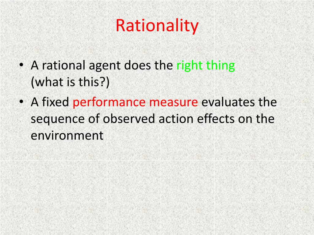 rationality