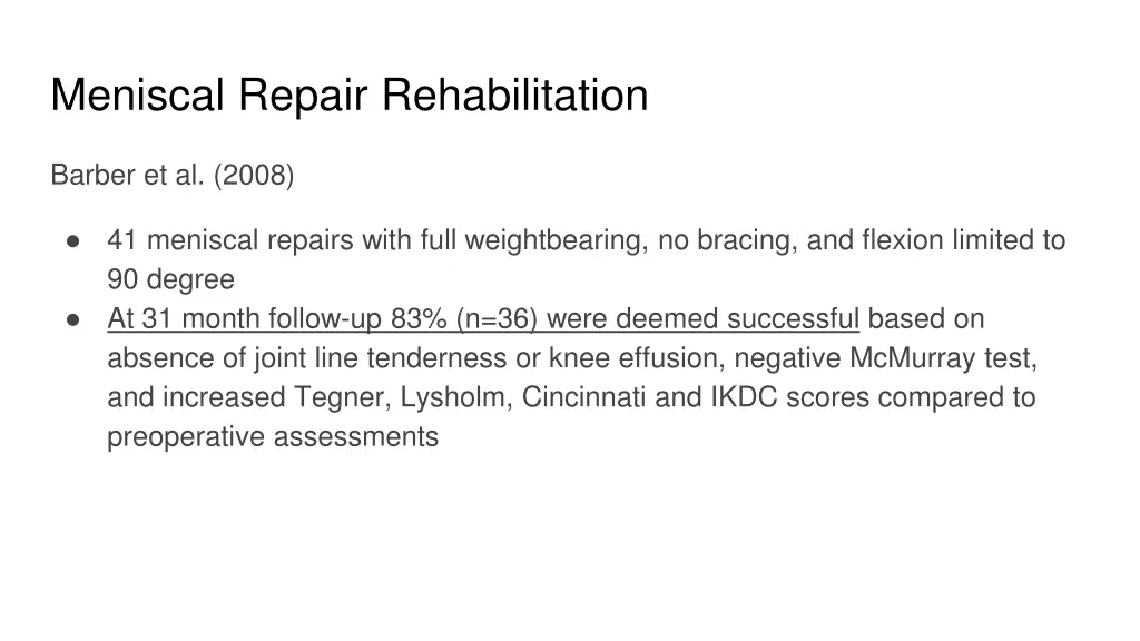 meniscal repair rehabilitation 5