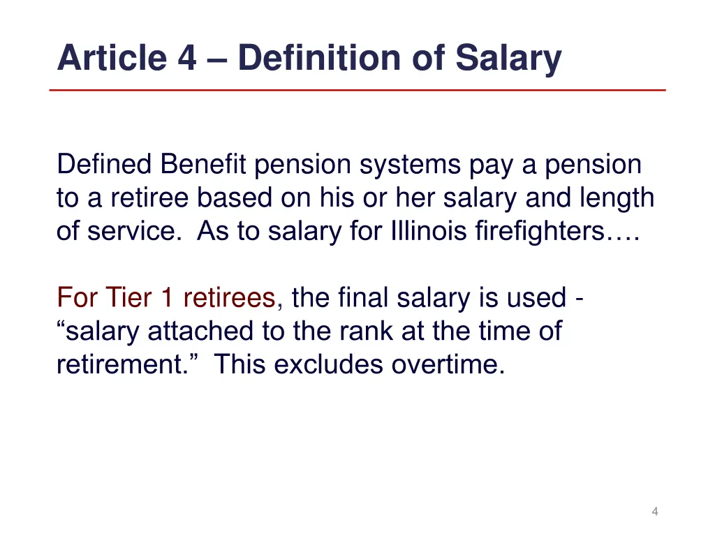 article 4 definition of salary