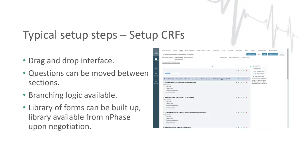 typical setup steps setup crfs