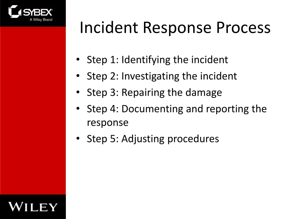 incident response process