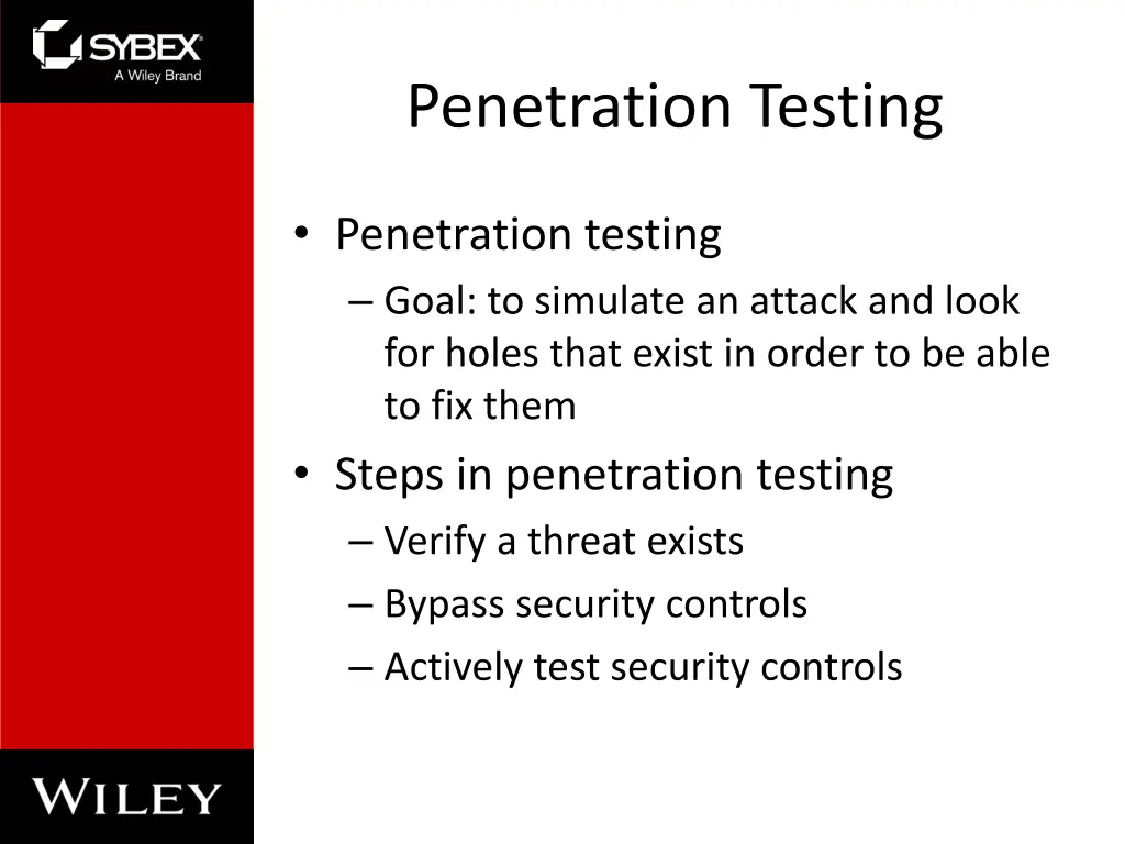 penetration testing