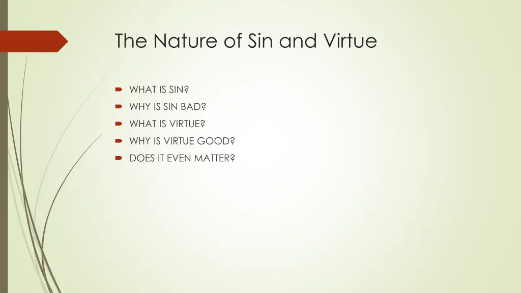 the nature of sin and virtue