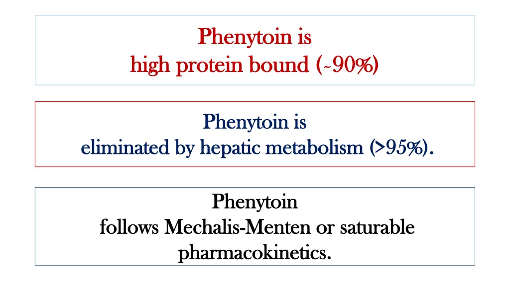 phenytoin is phenytoin is