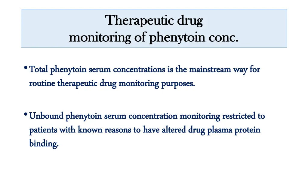 therapeutic drug therapeutic drug monitoring