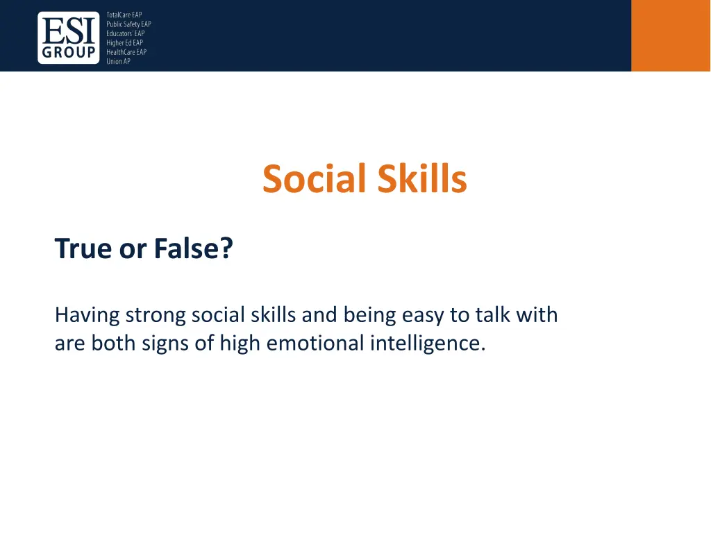 social skills 1