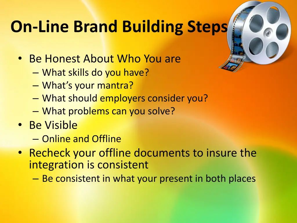 on line brand building steps 1