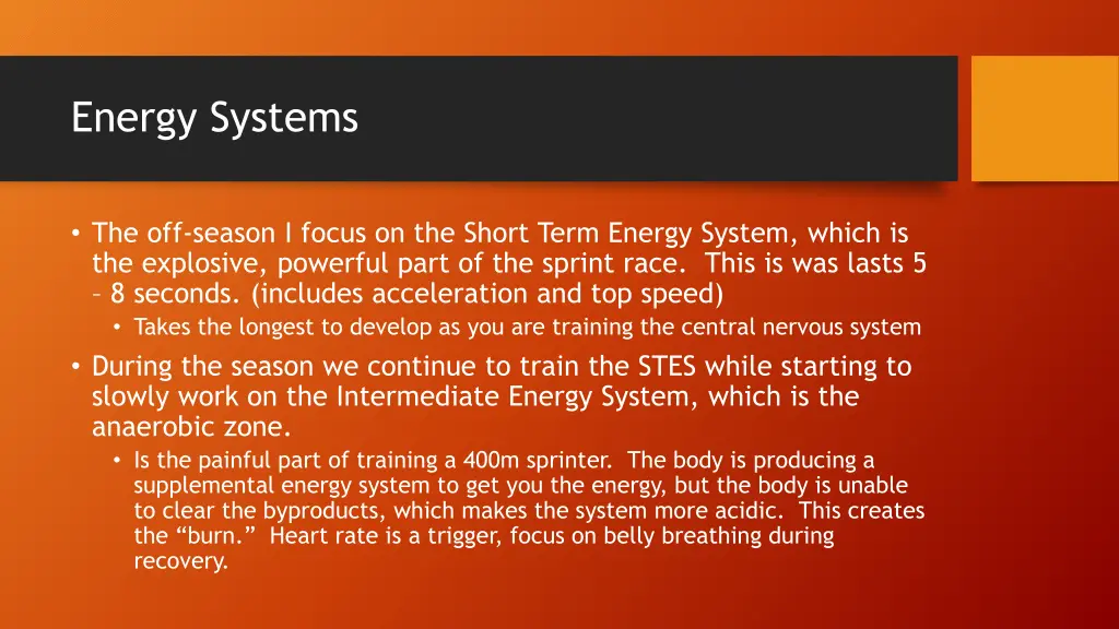 energy systems