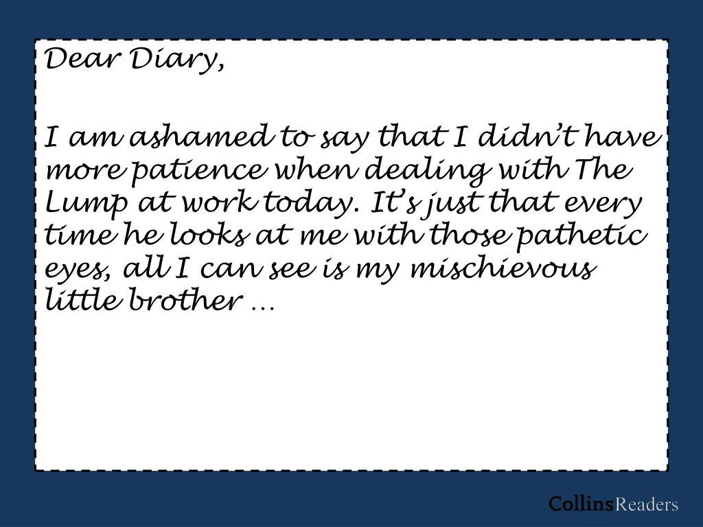 dear diary