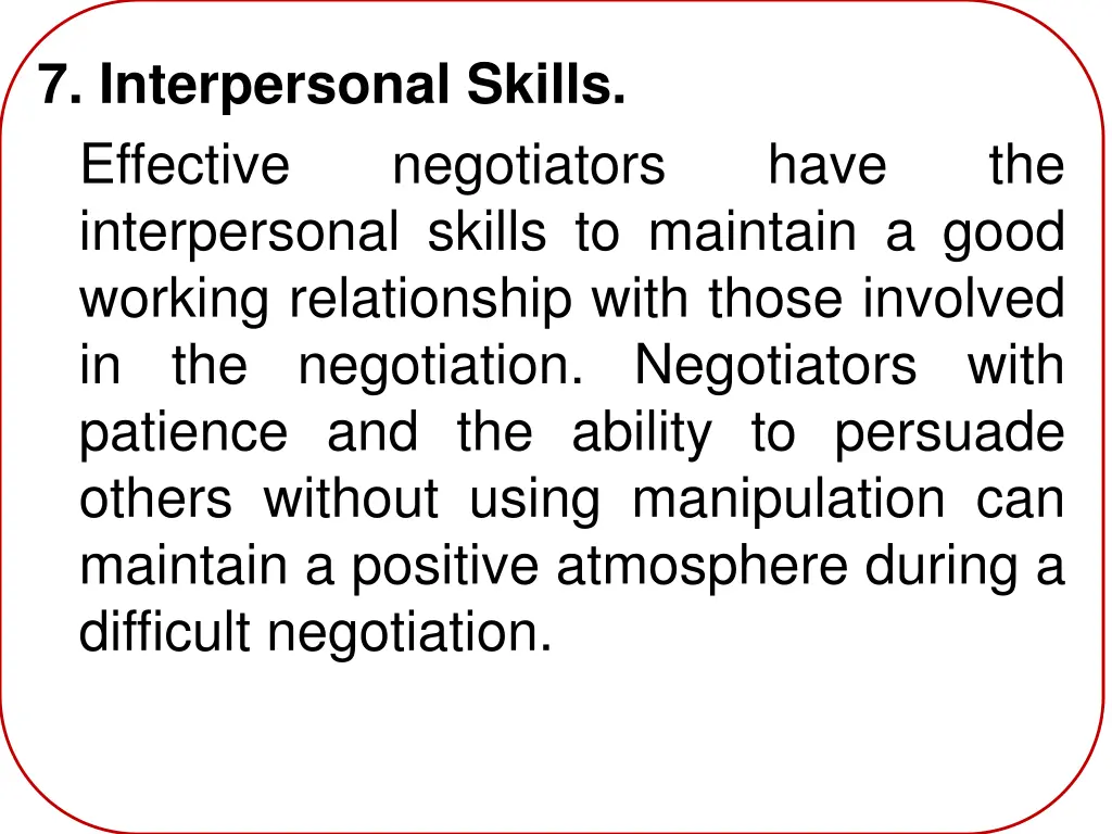 7 interpersonal skills effective interpersonal