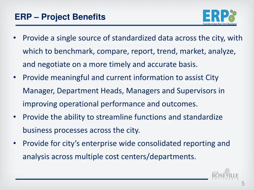 erp project benefits