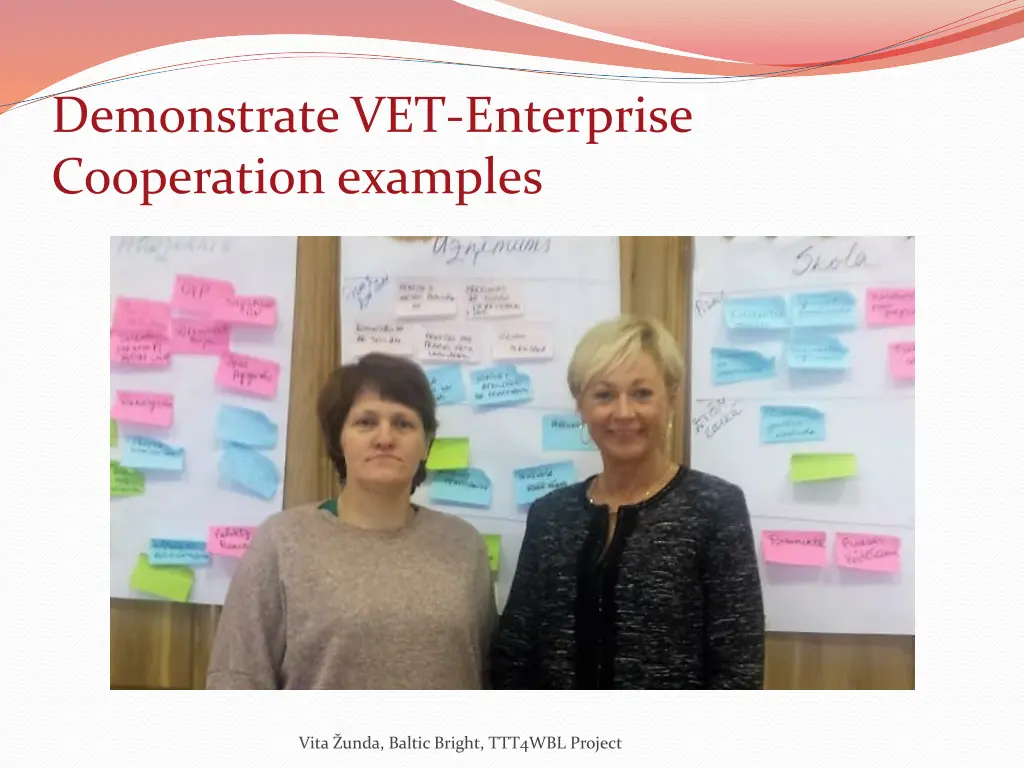 demonstrate vet enterprise cooperation examples