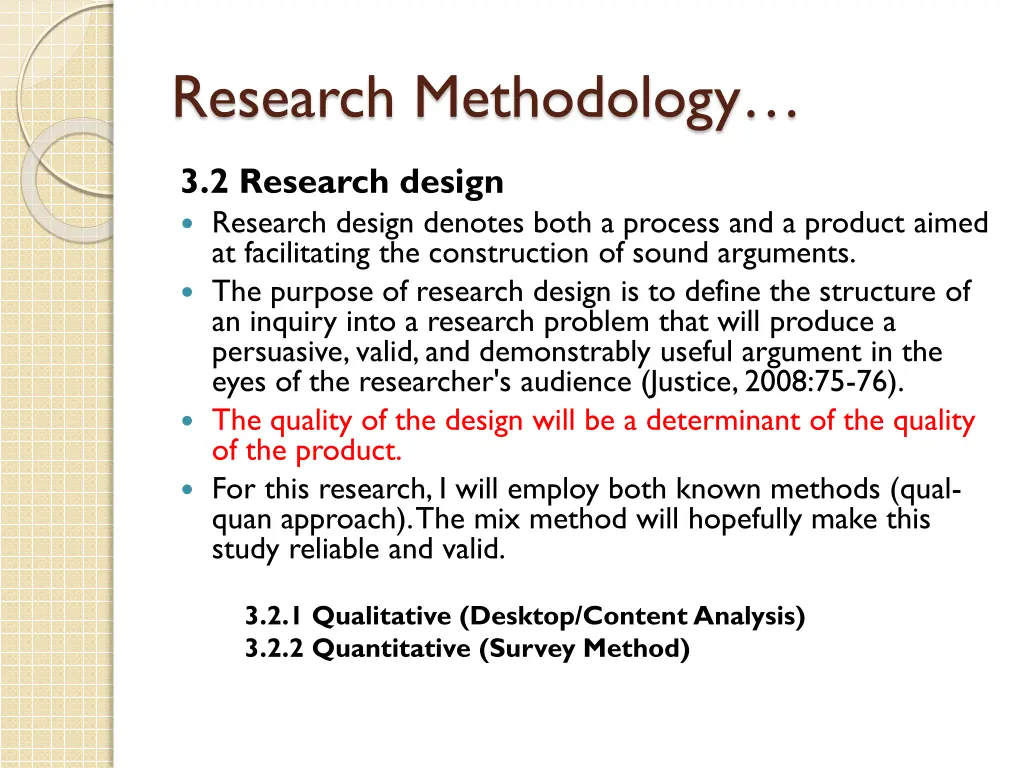 research methodology