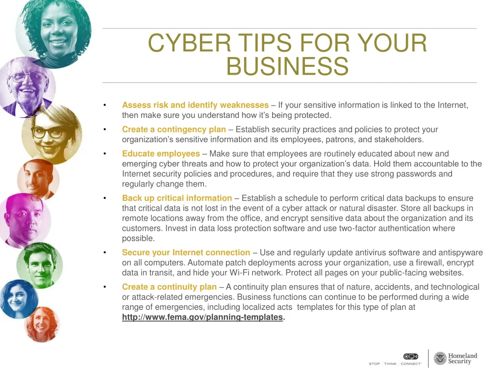 cyber tips for your business