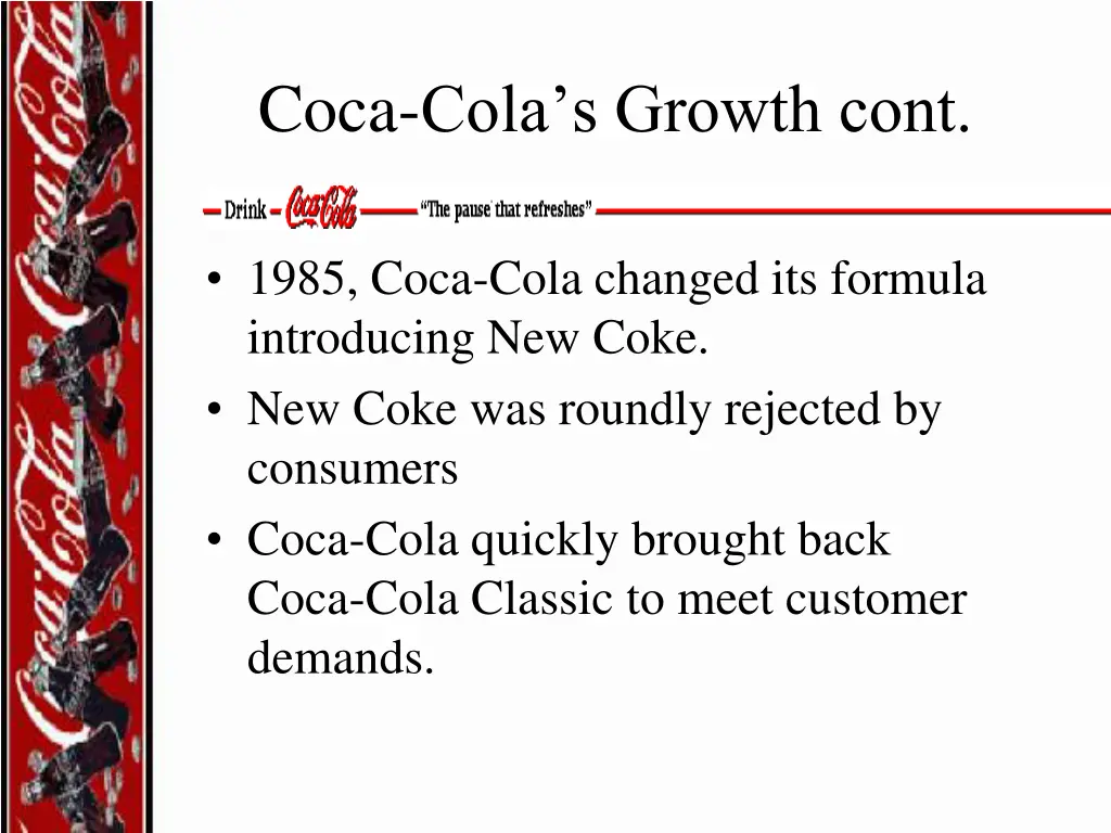 coca cola s growth cont 3