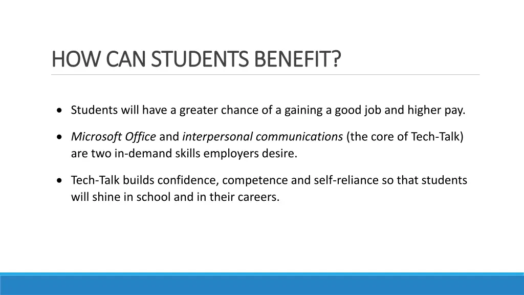 how can students benefit how can students benefit