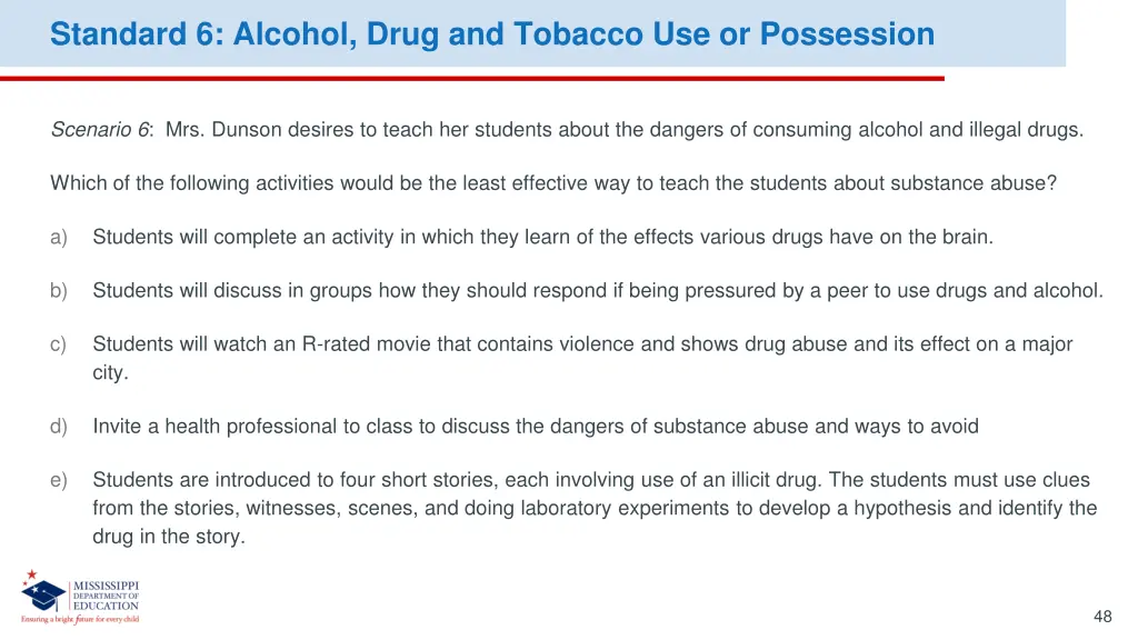 standard 6 alcohol drug and tobacco 3