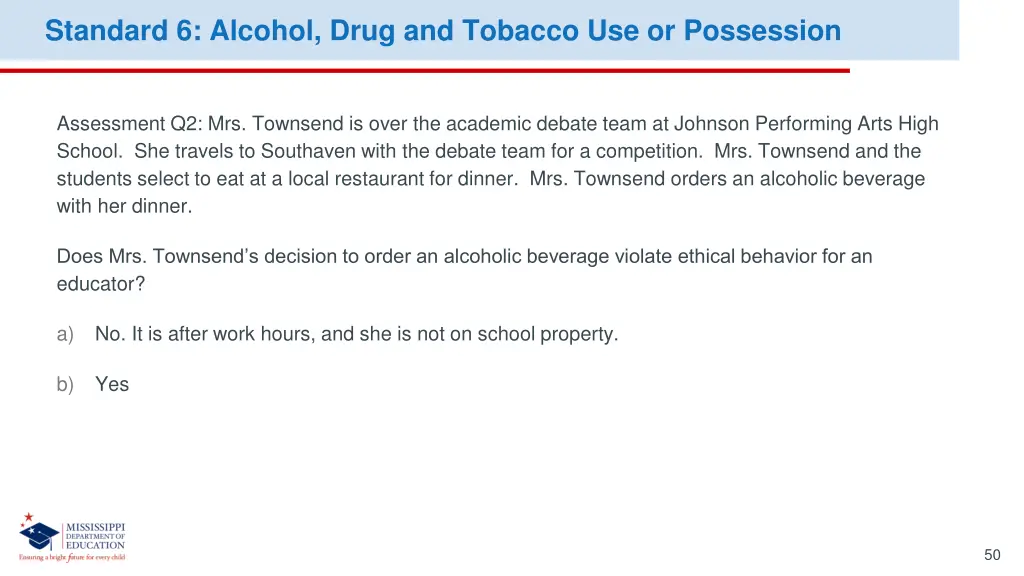 standard 6 alcohol drug and tobacco 5