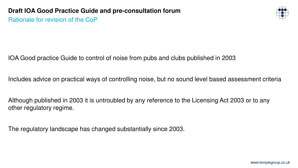 draft ioa good practice guide 1