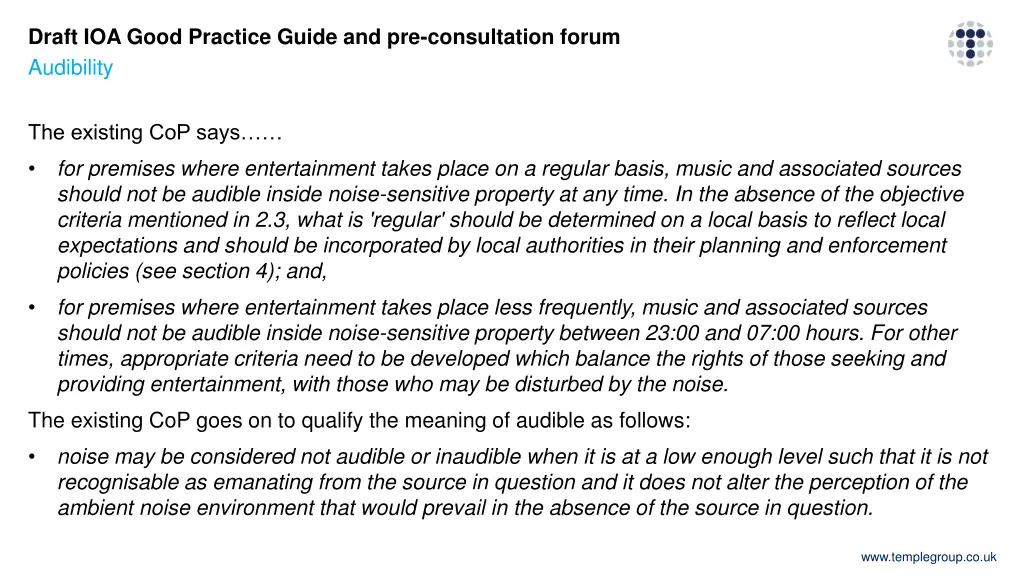 draft ioa good practice guide 6