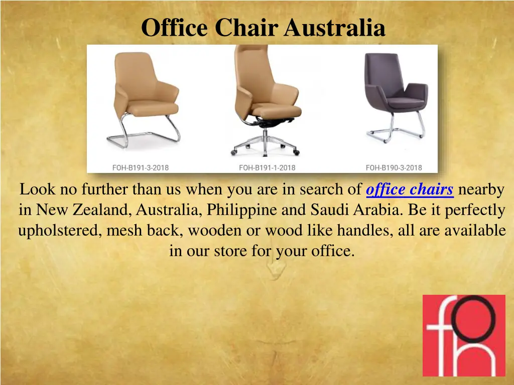 office chair australia