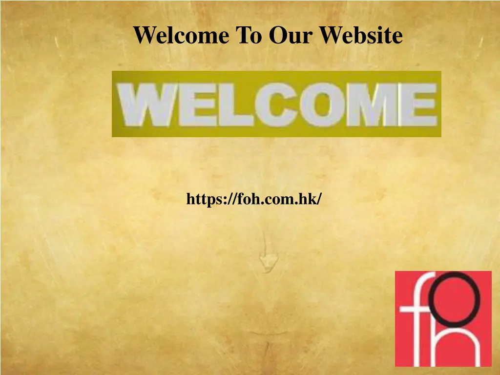 welcome to our website