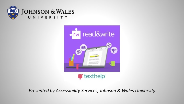 presented by accessibility services johnson wales