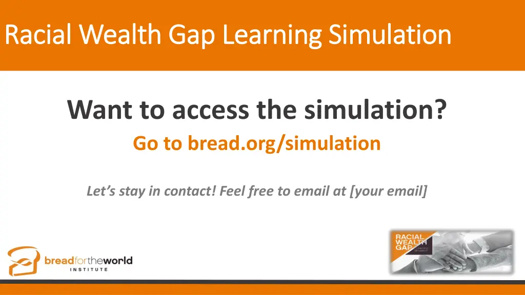 racial wealth gap learning simulation racial 1