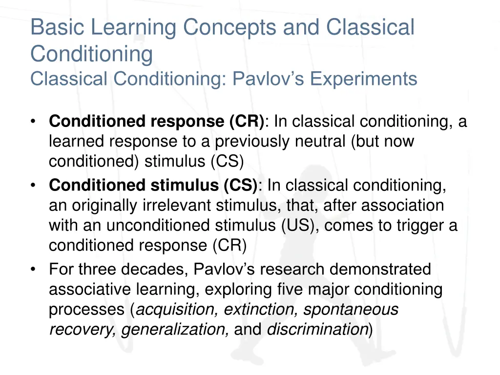 basic learning concepts and classical 5