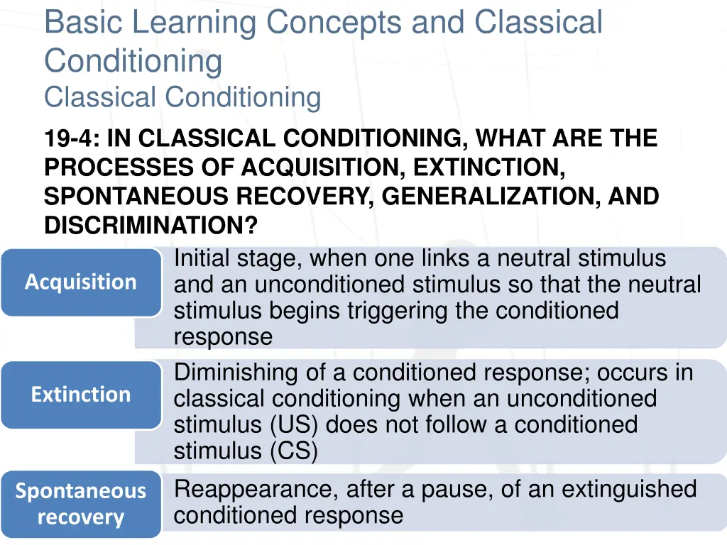 basic learning concepts and classical 6