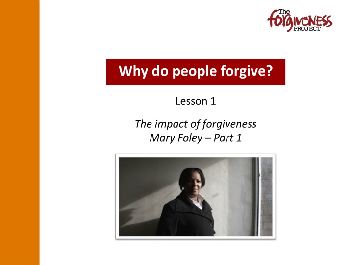 why do people forgive