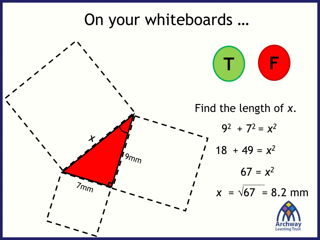 on your whiteboards 1