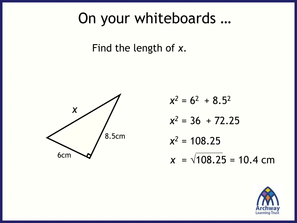 on your whiteboards 5