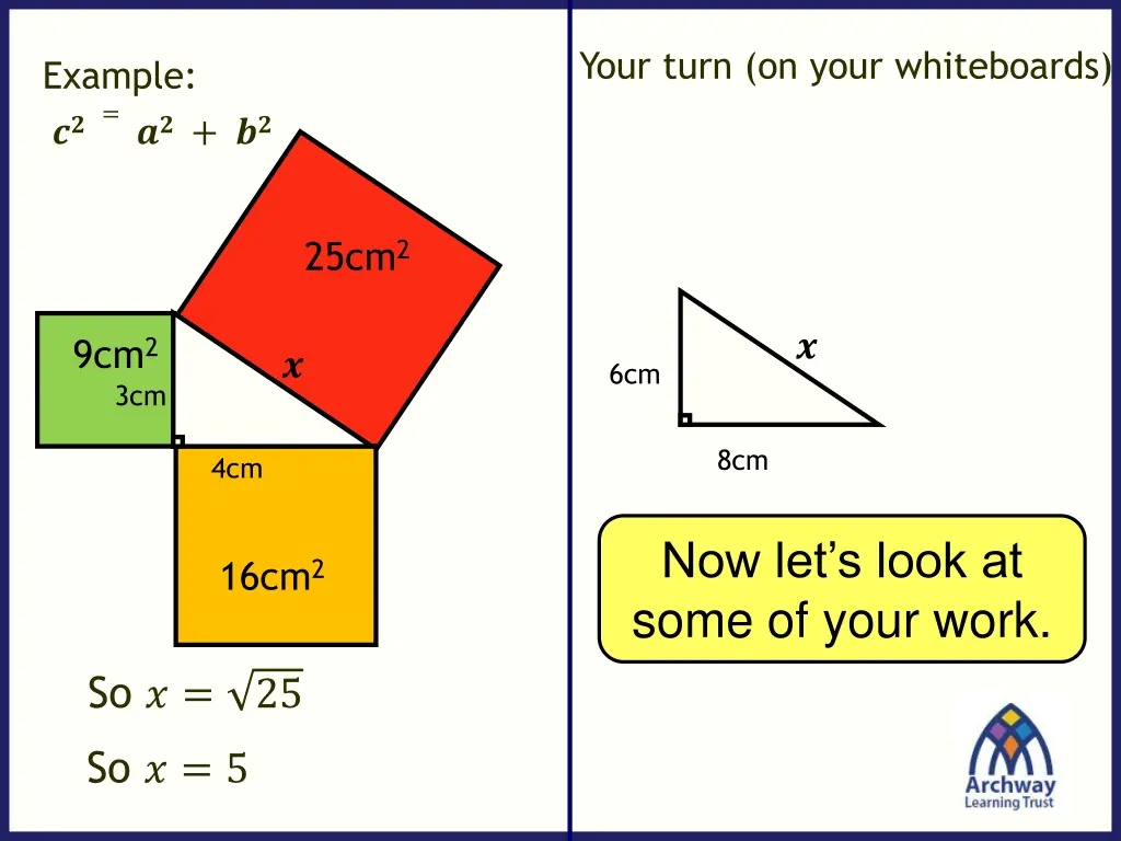 your turn on your whiteboards 1