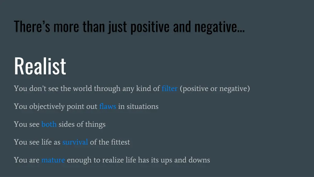 there s more than just positive and negative