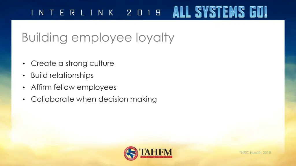 building employee loyalty