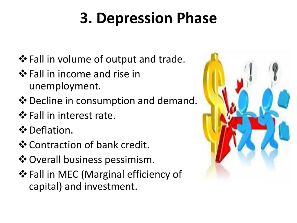 3 depression phase