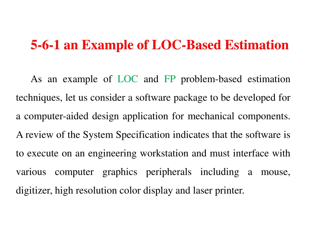 5 6 1 an example of loc based estimation