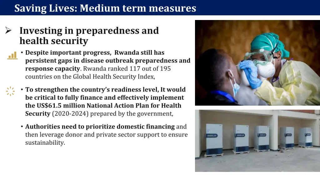 saving lives medium term measures