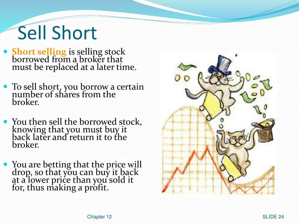 sell short short selling is selling stock