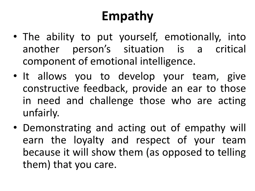 empathy