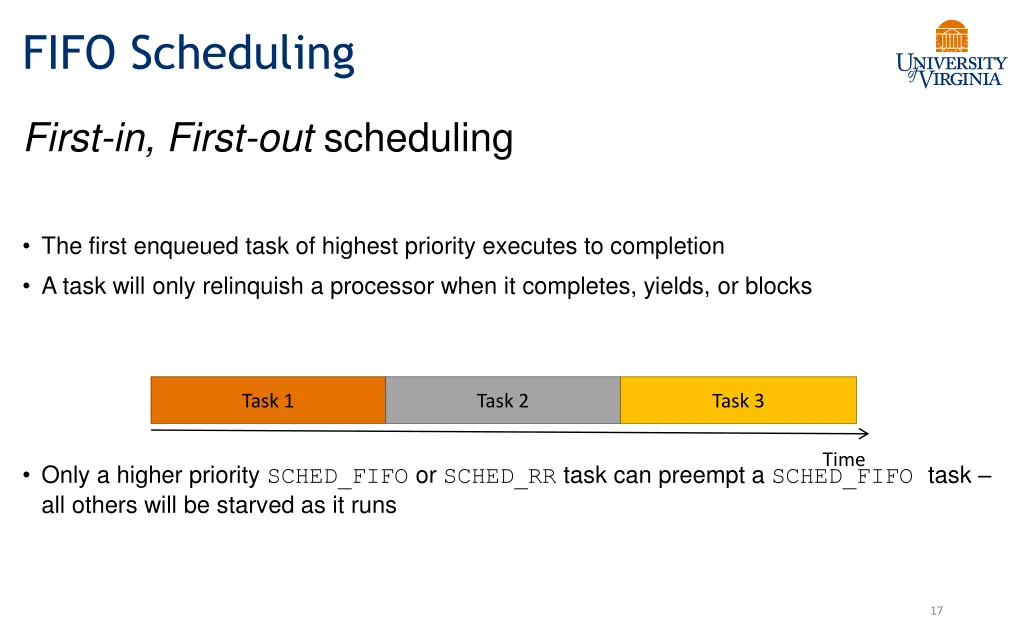 fifo scheduling