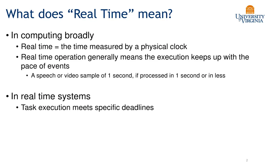 what does real time mean