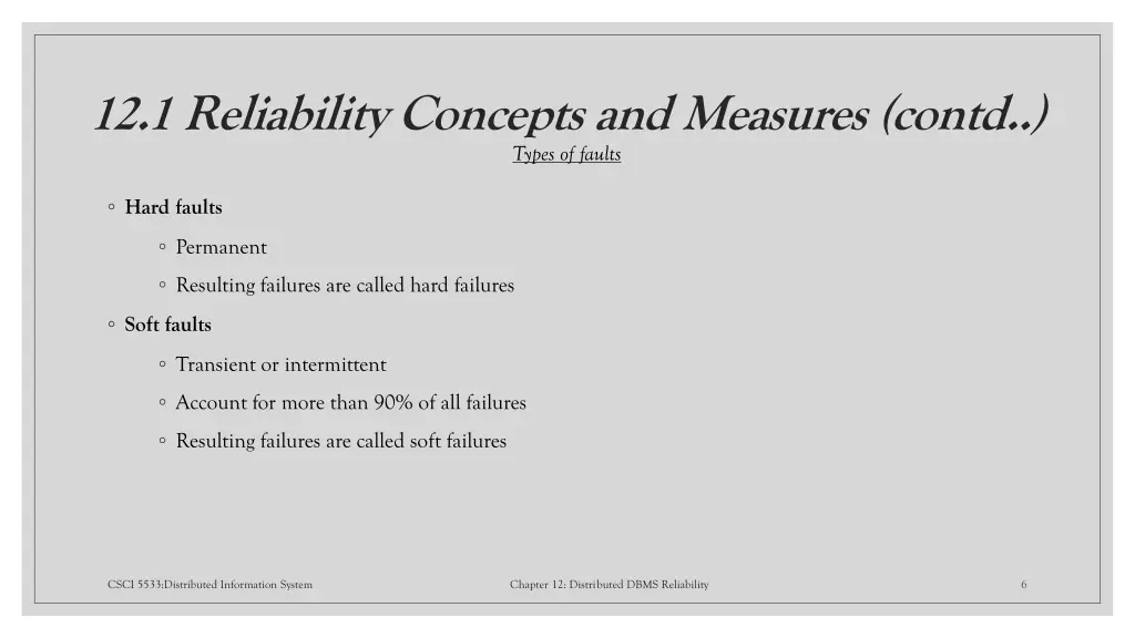 12 1 reliability concepts and measures contd 1