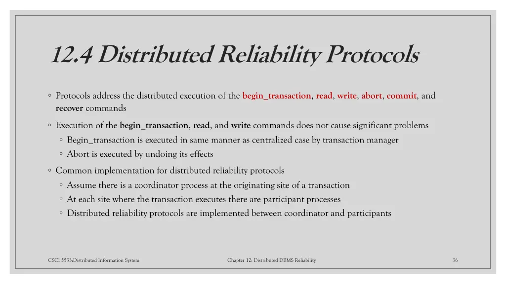 12 4 distributed reliability protocols