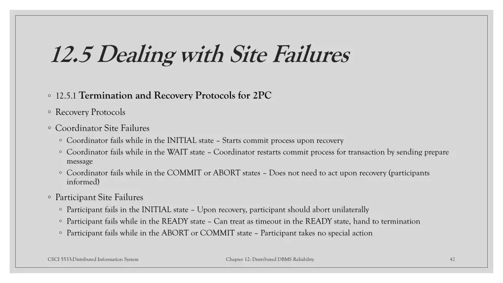 12 5 dealing with site failures 1