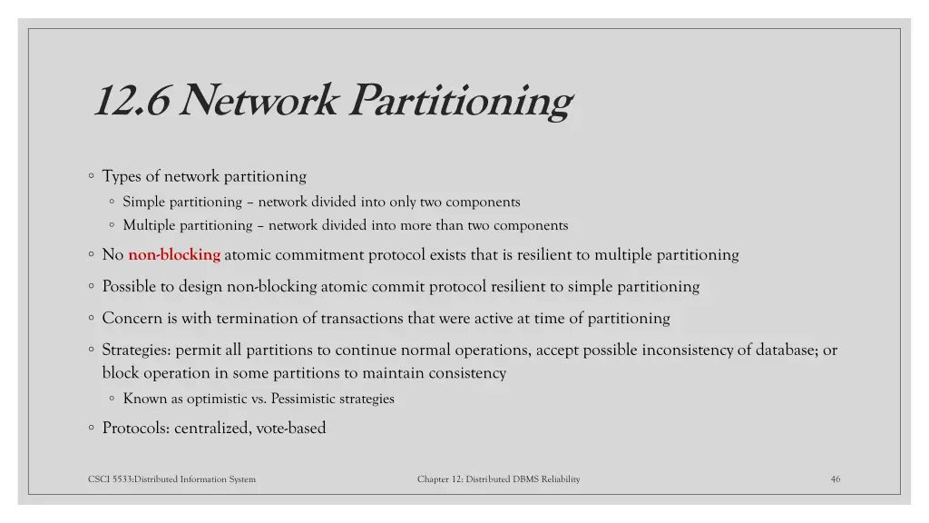 12 6 network partitioning