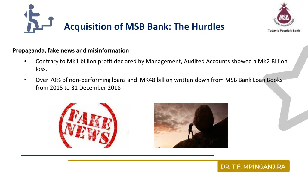 acquisition of msb bank the hurdles 2