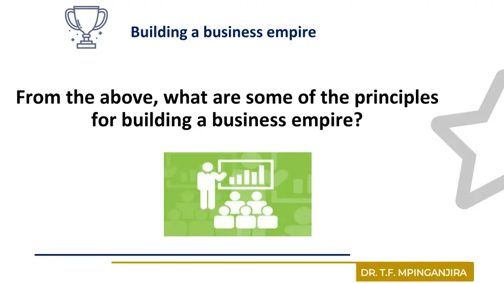 building a business empire 8