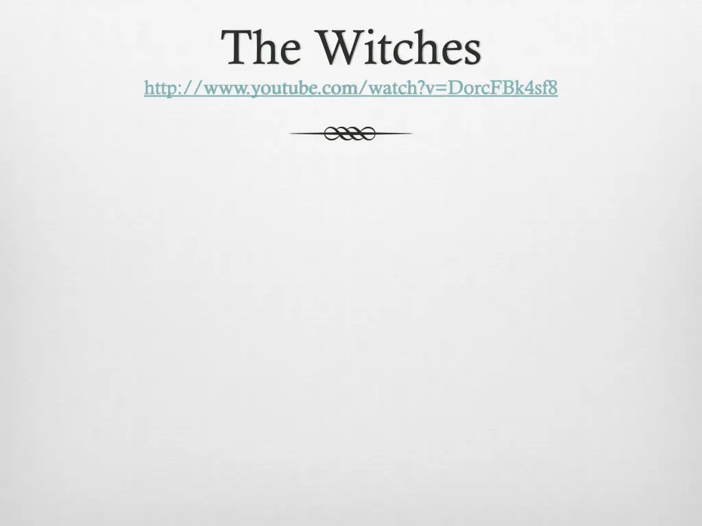 the witches http www youtube com watch